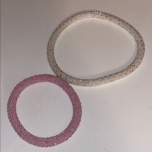 Lily and Laura bracelet and anklet